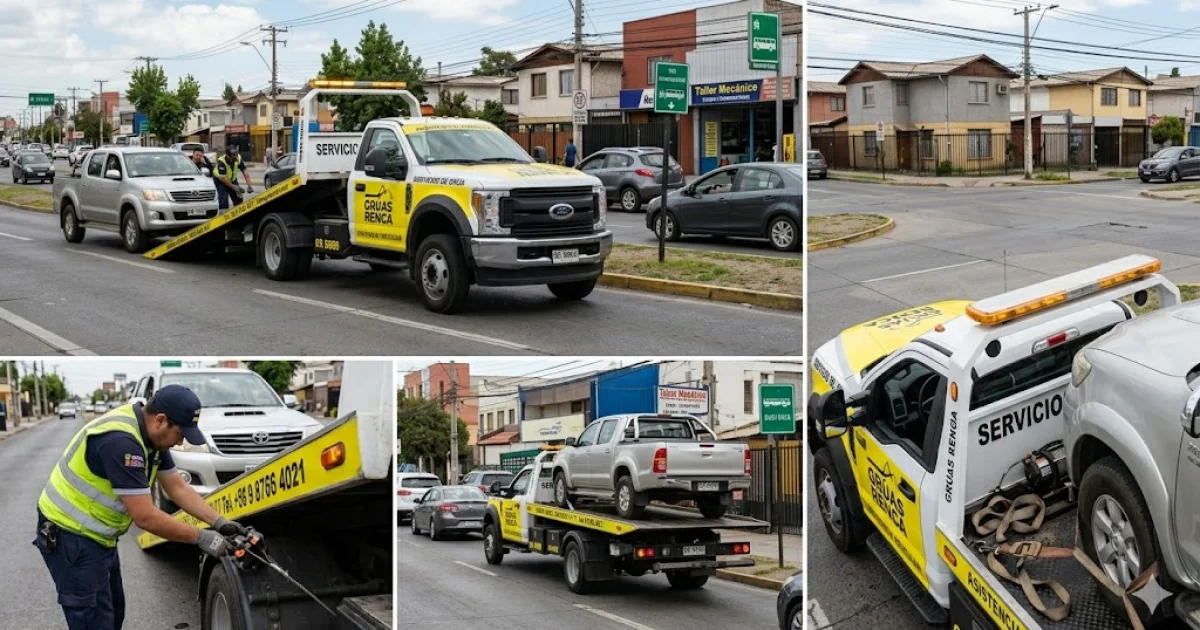 Traslado de camionetas
